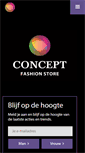 Mobile Screenshot of conceptfashion.be